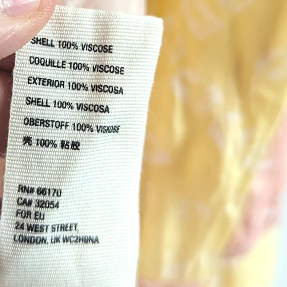 Free People Tunic Mini Dress Large Pastel Boho Womens Shibori Creamsicle - Picture 5 of 5